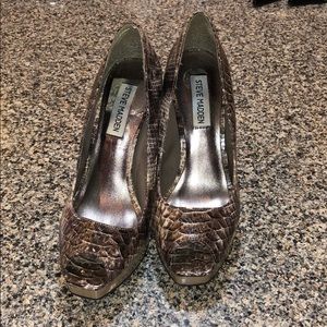 Steve Madden Snake Skin Heels